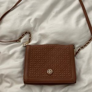 Tory Burch Brown Satchel Bag